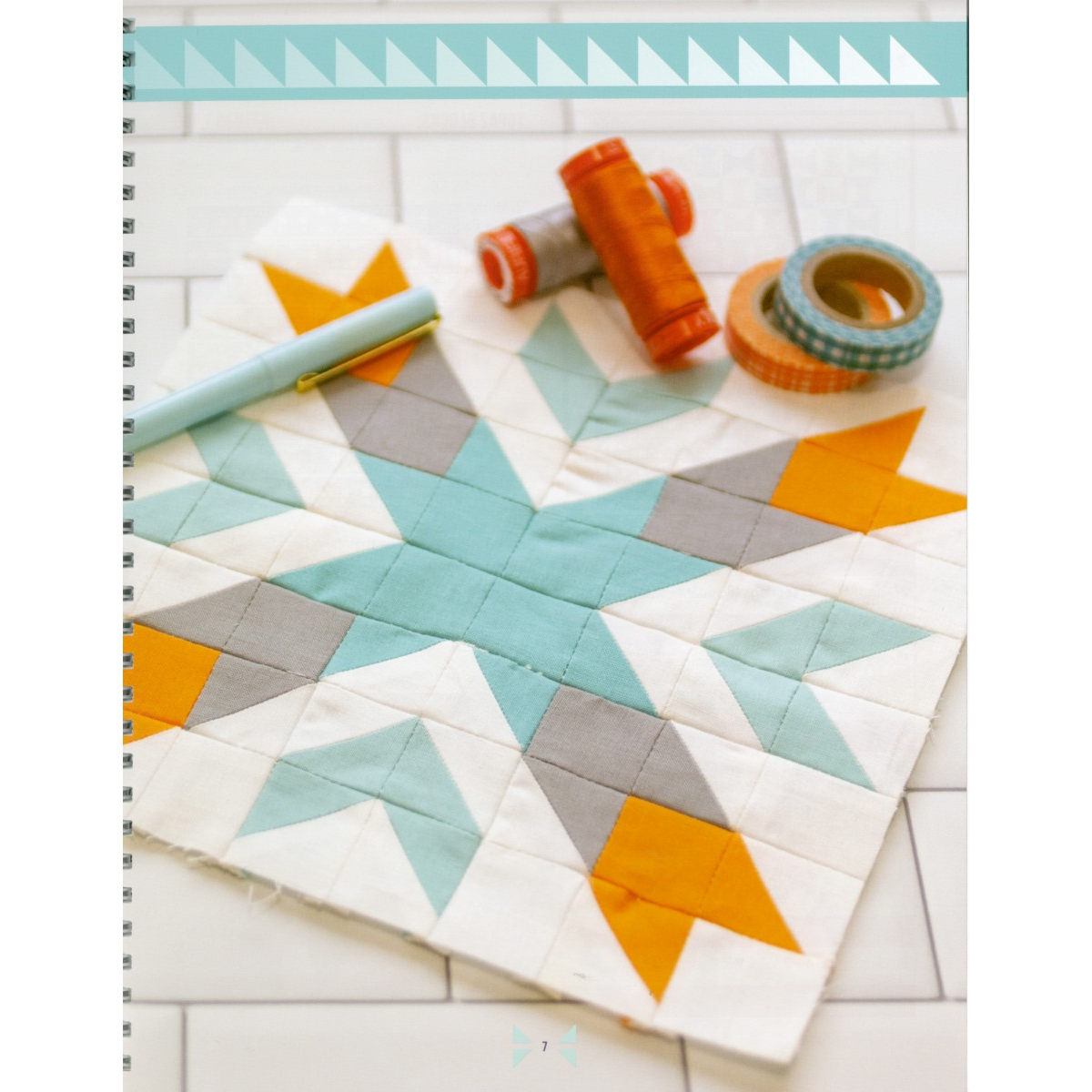 It's Sew Emma Triangle on a Roll Quilts Book product packaging