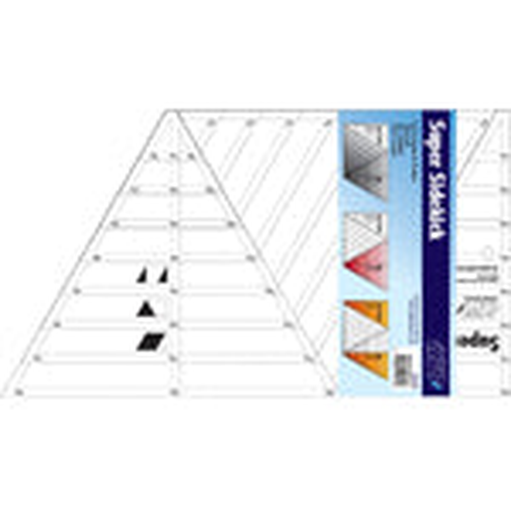Jaybird Super SideKick Ruler - quilting ruler and template