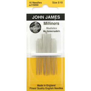 John James Milliners needles - machine sewing needles