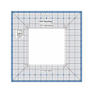 June Tailor Get Squared Ruler 12½" & 6½"