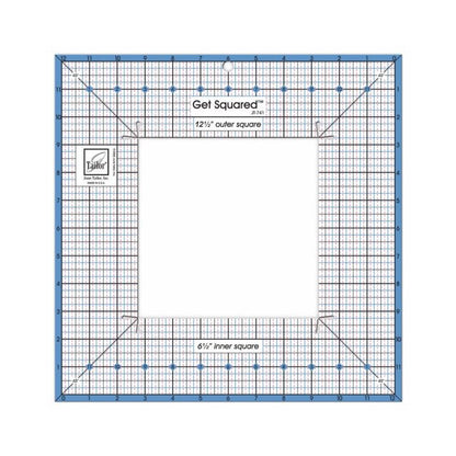 June Tailor Get Squared Ruler 12½" & 6½"