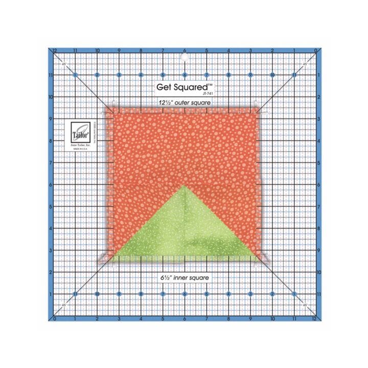 June Tailor Get Squared Ruler 12½" & 6½"