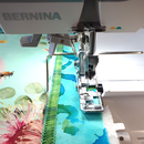 Bernina Overlocker L850 L860 Seam Guide Left (in Shaft)