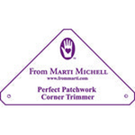 Marti Michell Perfect Corner Trimmer - quilting ruler and template