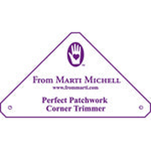 Marti Michell Perfect Corner Trimmer - quilting ruler and template