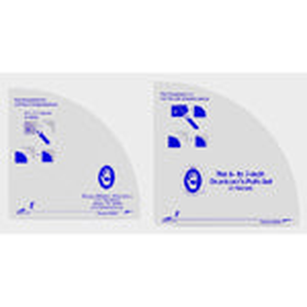 Marti Michell PP Template Drunkards Path 6" -7"