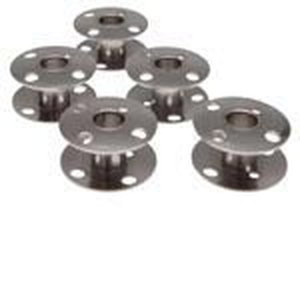 Metal Bobbins Top Loading Drop In Pack of 5 - Crown Point fabric for quilting and patchwork