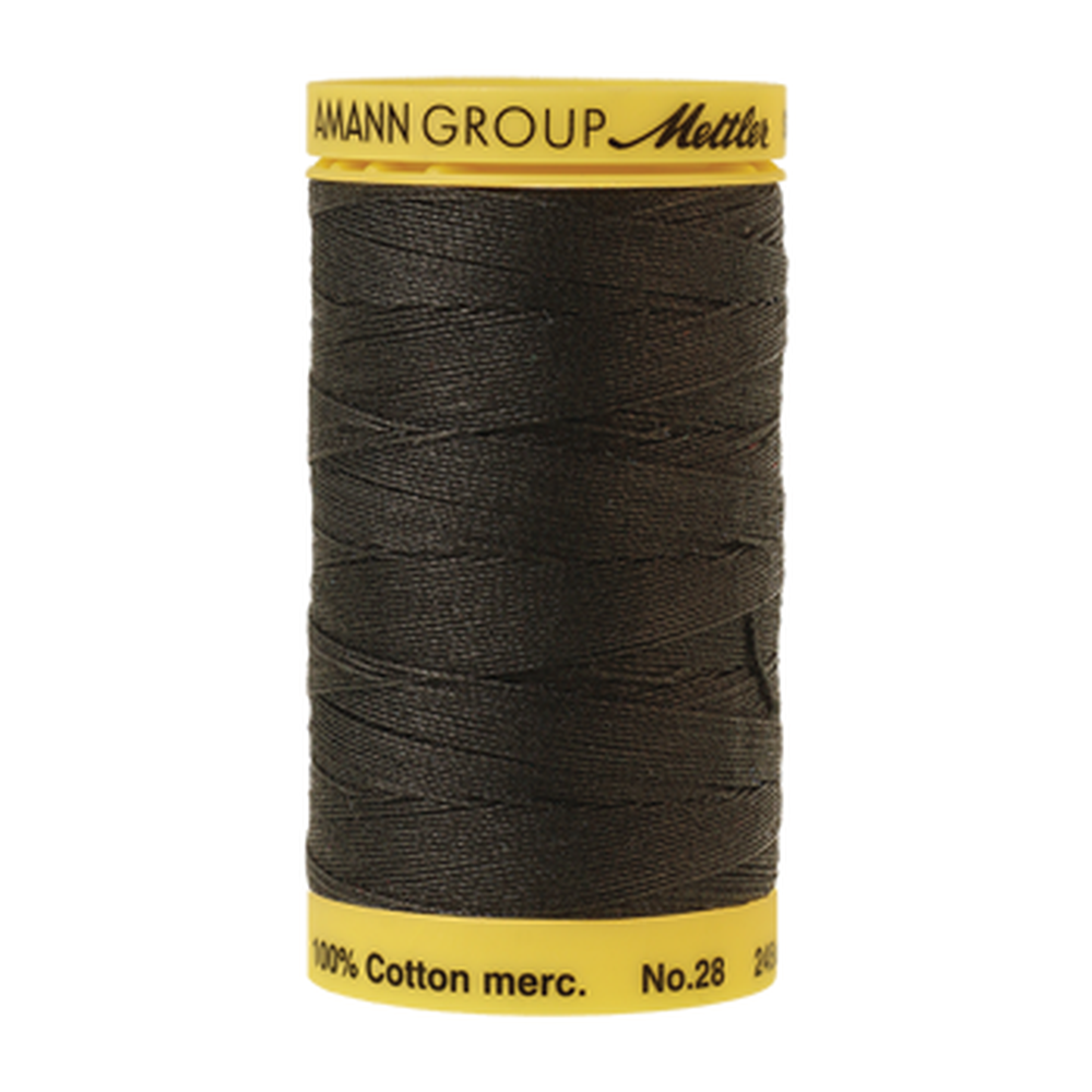 Mettler sewing thread spool in Black (4000) - 28wt 248m