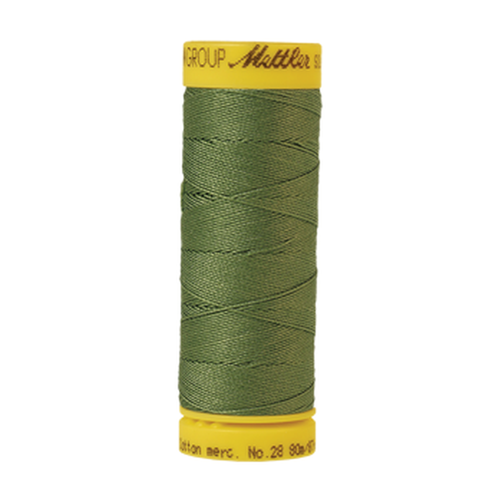 Mettler sewing thread spool in Common Hop (0840) - 28wt 80m