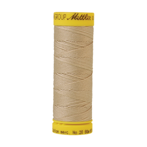 Mettler sewing thread spool in Eggshell (1000) - 28wt 80m