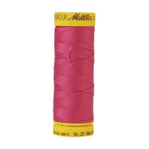 Mettler sewing thread spool in Hot Pink (1423) - 28wt 80m
