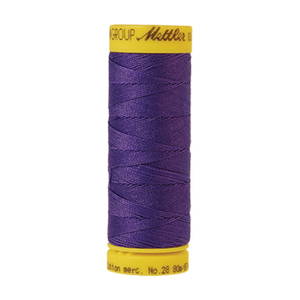 Mettler sewing thread spool in Iris Blue (0030) - 28wt 80m