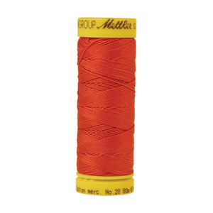 Mettler sewing thread spool in Paprika (0450) - 28wt 80m
