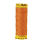 Mettler sewing thread spool in Pumpkin (0122) - 28wt 80m