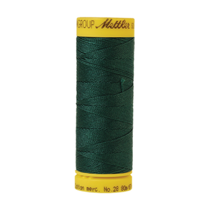 Mettler sewing thread spool in Swamp (0757) - 28wt 80m