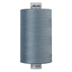Mettler Silk Finish cotton quilting thread 40wt reel Ash Blue 0042