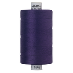 Mettler Silk Finish cotton quilting thread 40wt reel Deep Purple 0046