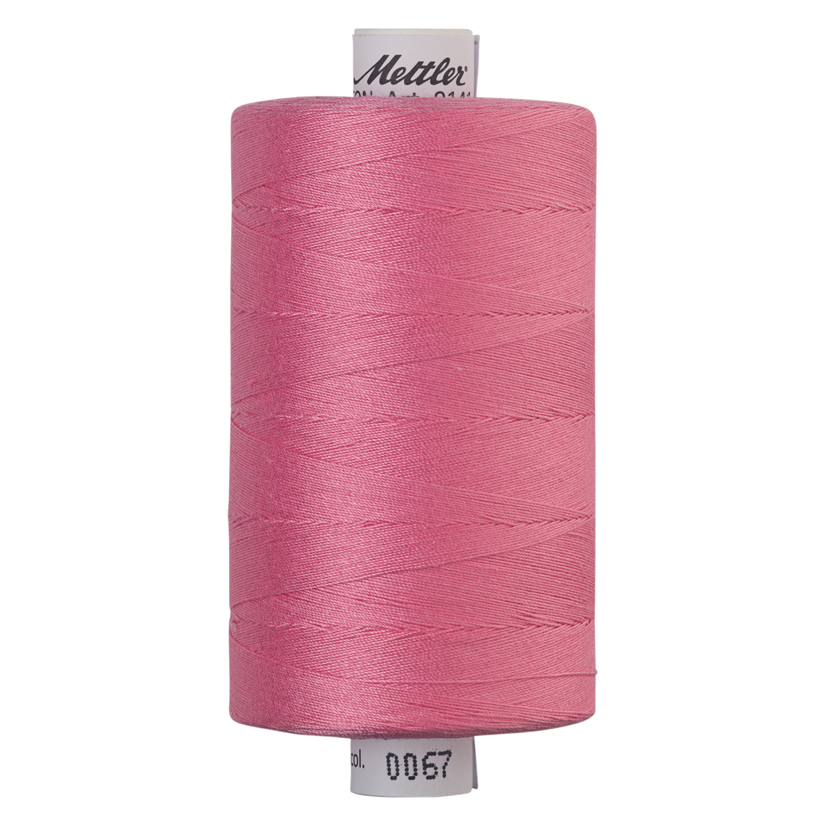 Mettler Silk Finish cotton quilting thread 40wt reel Roseate 0067