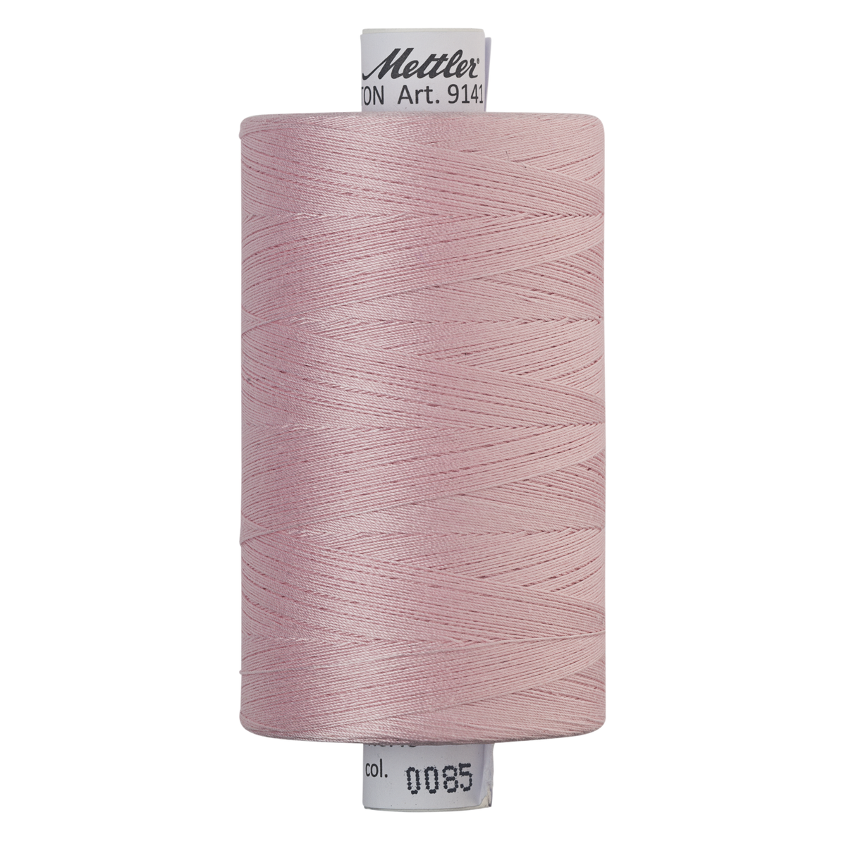 Mettler Silk Finish cotton quilting thread 40wt reel Parfait Pink 0085
