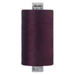 Mettler Silk Finish cotton quilting thread 40wt reel Beet Red 0111