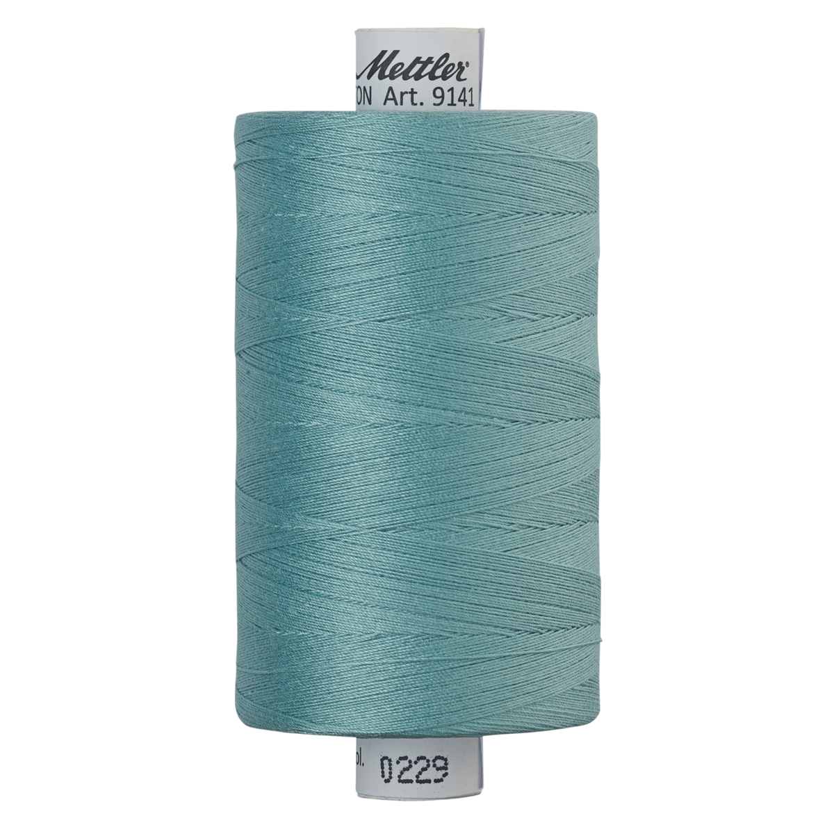 Mettler Silk Finish cotton quilting thread 40wt reel Island Waters 0229