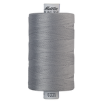 Mettler Silk Finish cotton quilting thread 40wt reel Ash Mist 0331