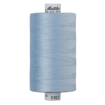 Mettler Silk Finish cotton quilting thread 40wt reel Ice Cap 0363