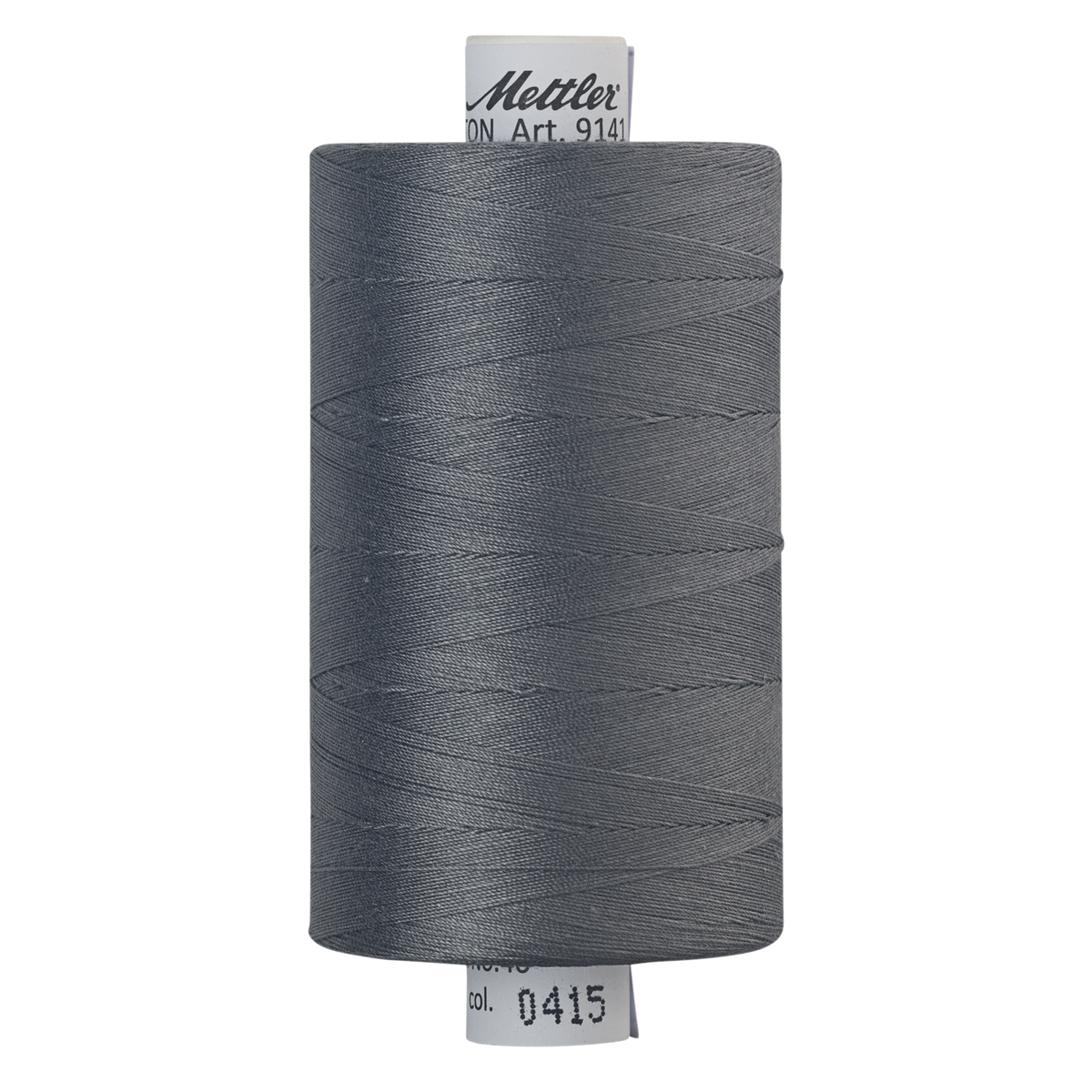 Mettler Silk Finish cotton quilting thread 40wt reel Old Tin 0415
