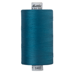 Mettler Silk Finish cotton quilting thread 40wt reel Dark Turquoise 0483