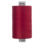Mettler Silk Finish cotton quilting thread 40wt reel Country Red 0504