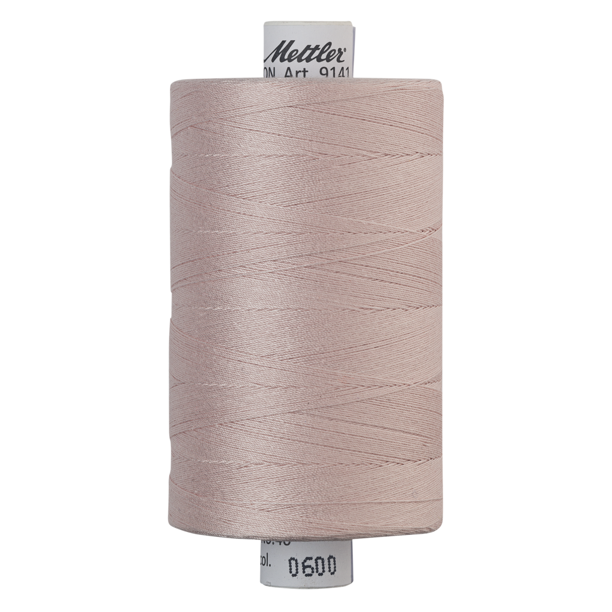 Mettler Silk Finish cotton quilting thread 40wt reel Flesh 0600