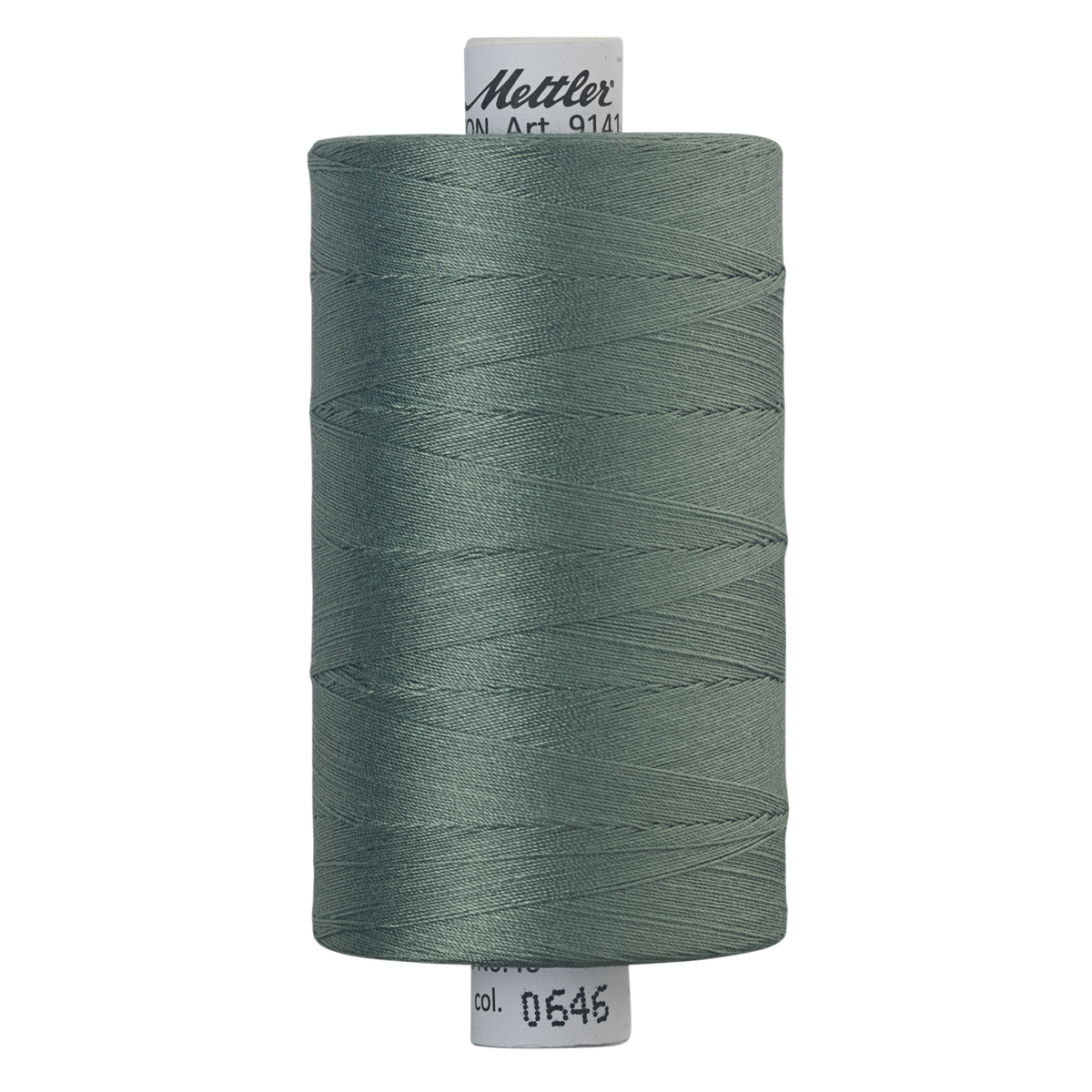 Mettler Silk Finish cotton quilting thread 40wt reel Palm Leaf 0646