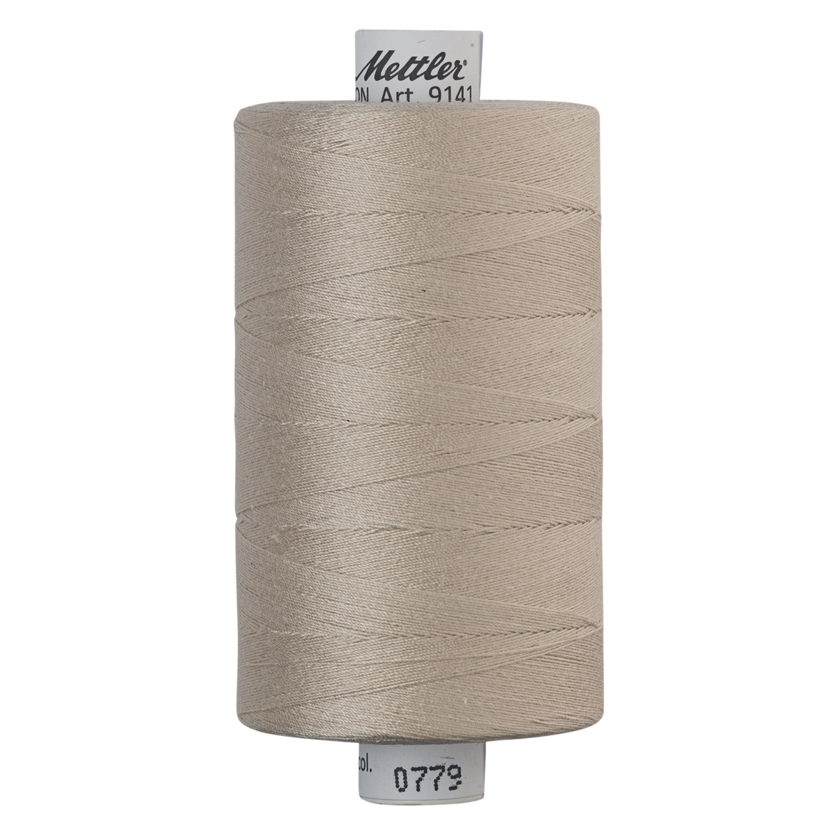 Mettler Silk Finish cotton quilting thread 40wt reel Pine Nut 0779