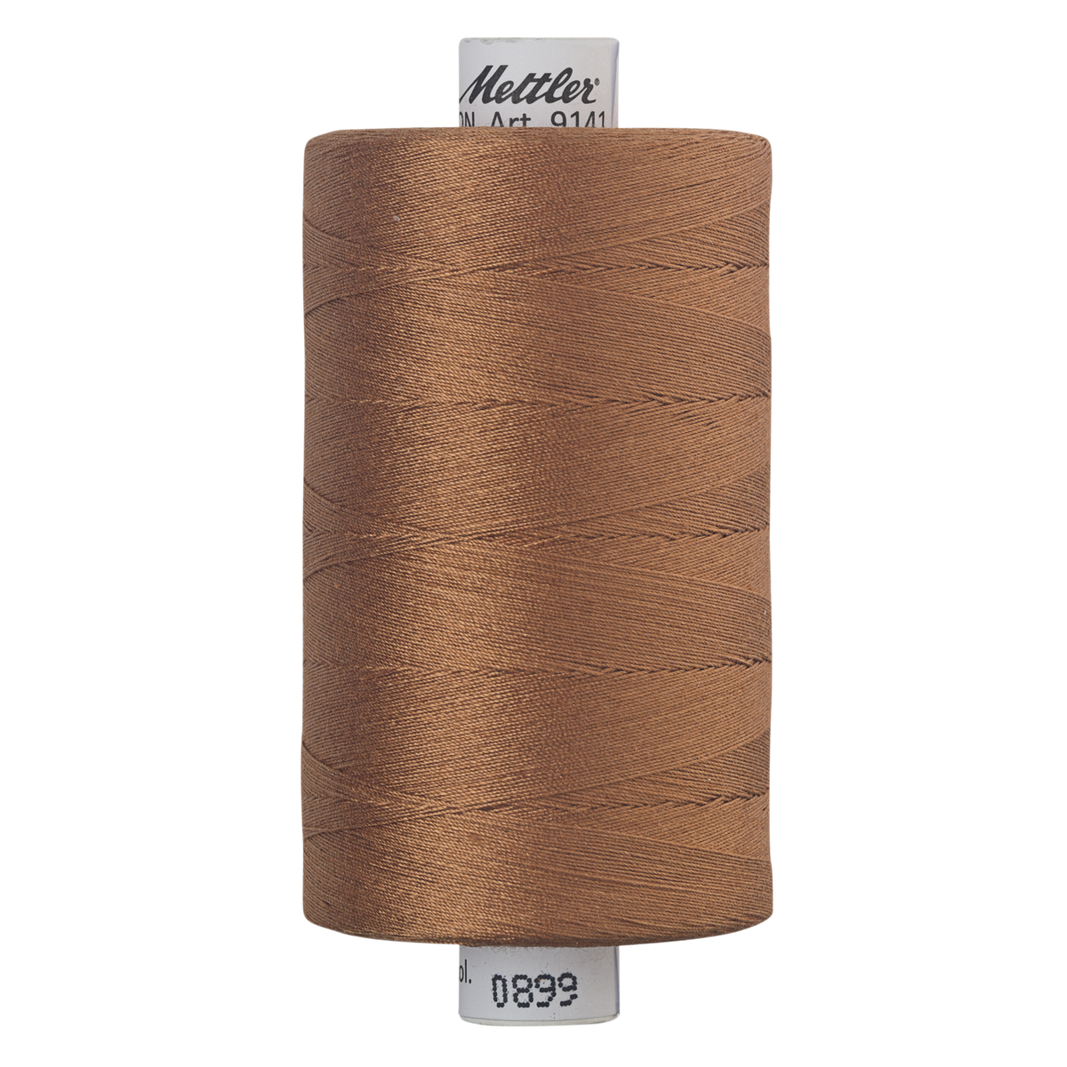 Mettler Silk Finish cotton quilting thread 40wt reel Bronze 0899