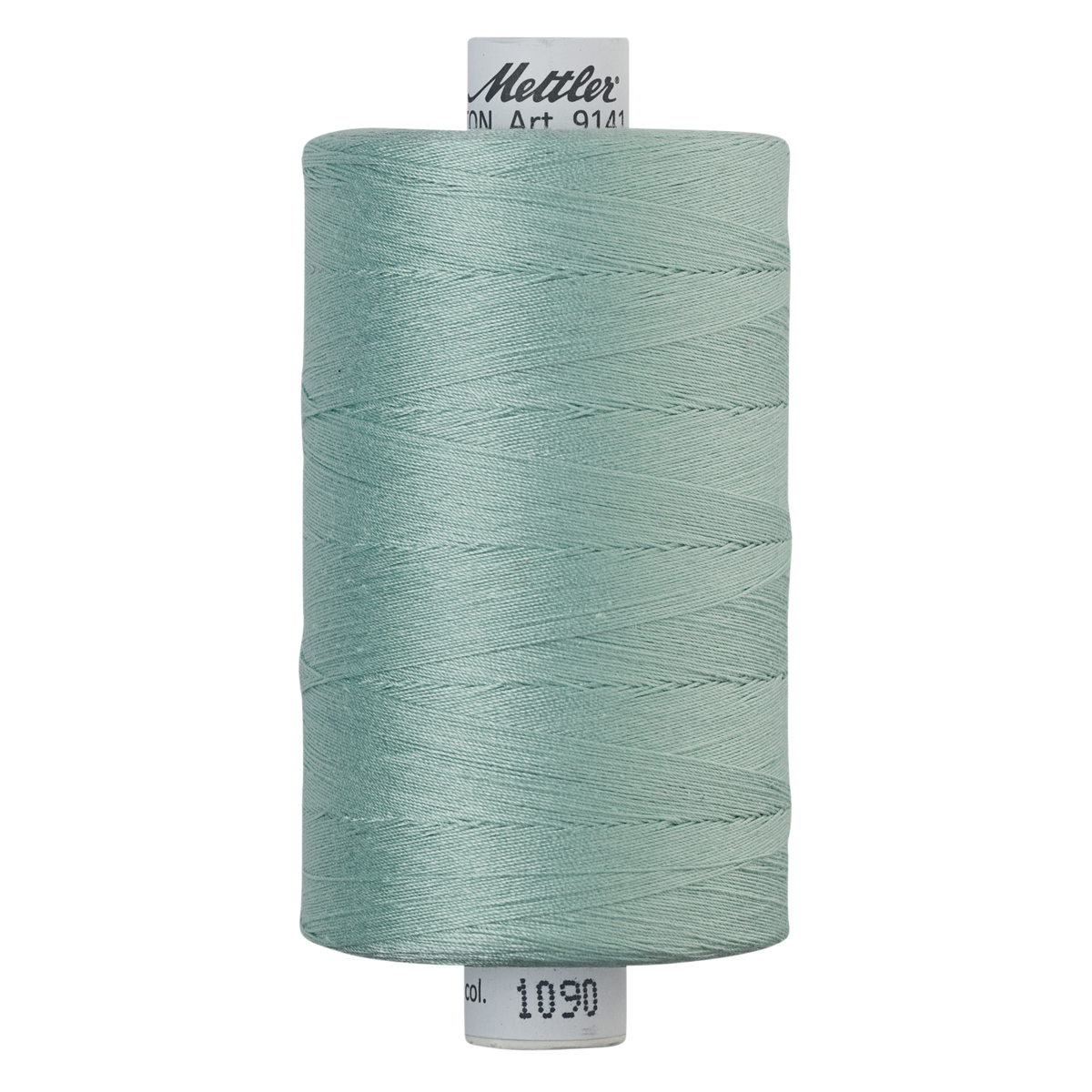 Mettler Silk Finish cotton quilting thread 40wt reel Snowmoon 1090
