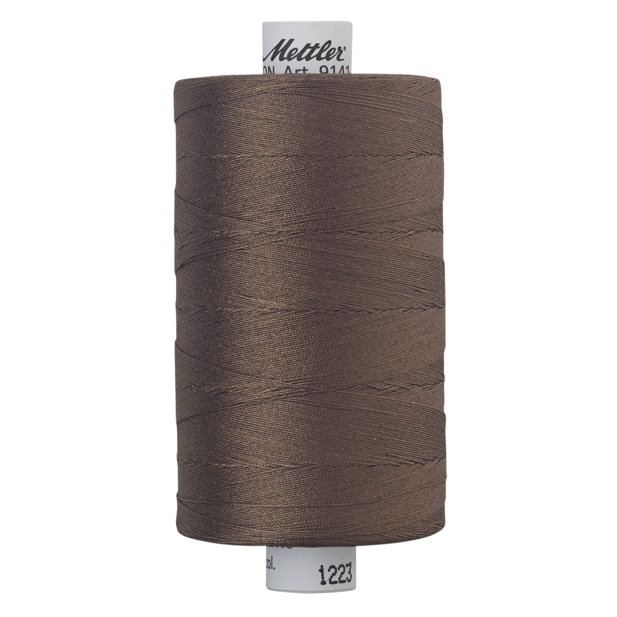 Mettler Silk Finish cotton quilting thread 40wt reel Pecannut 1223