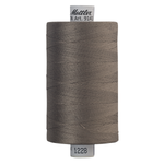 Mettler Silk Finish cotton quilting thread 40wt reel Khaki 1228