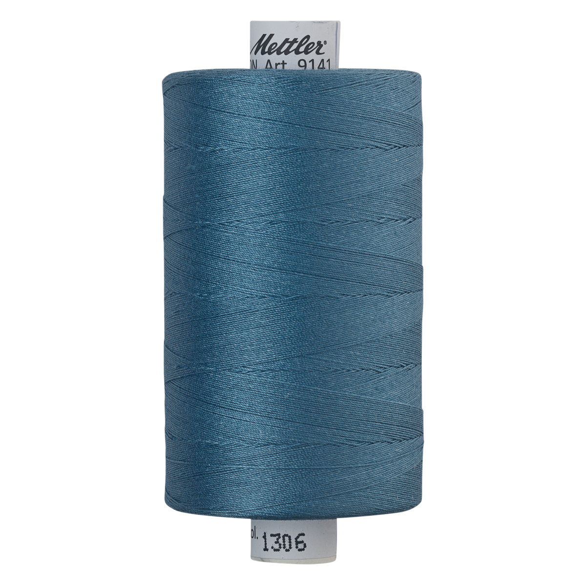 Mettler Silk Finish cotton quilting thread 40wt reel Laguna 1306