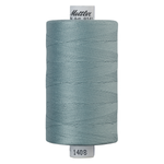 Mettler Silk Finish cotton quilting thread 40wt reel Glacial Lake 1408