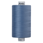 Mettler Silk Finish cotton quilting thread 40wt reel Cadet Blue 1466