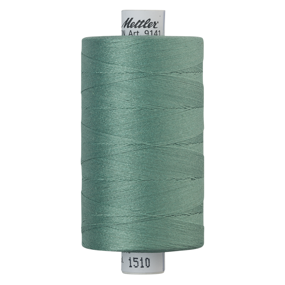 Mettler Silk Finish cotton quilting thread 40wt reel Eucalyptus 1510