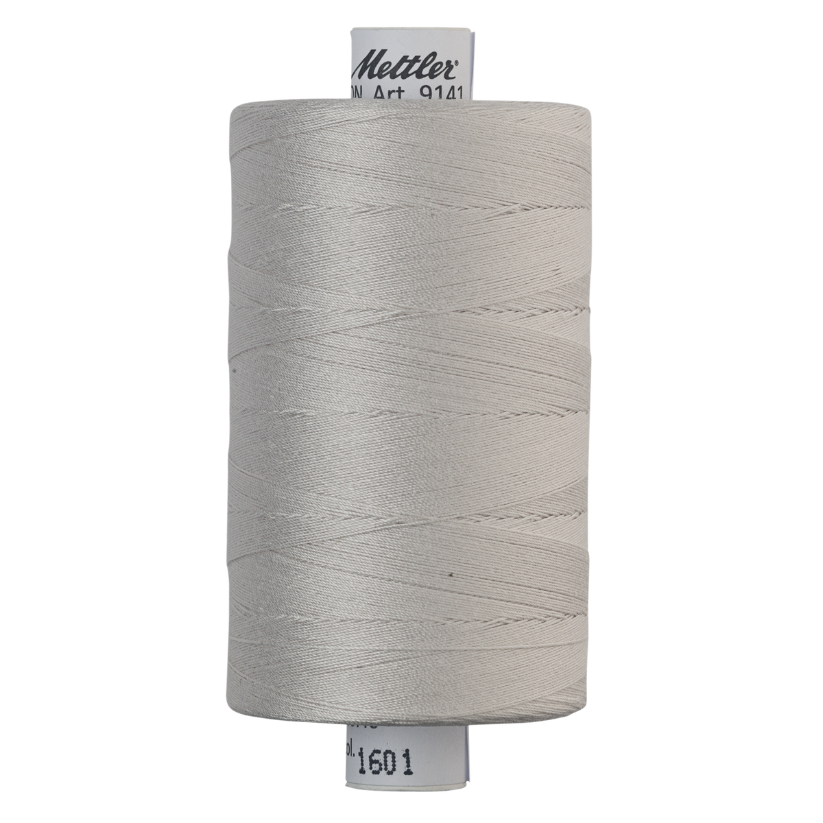 Mettler Silk Finish cotton quilting thread 40wt reel Porcelain 1601