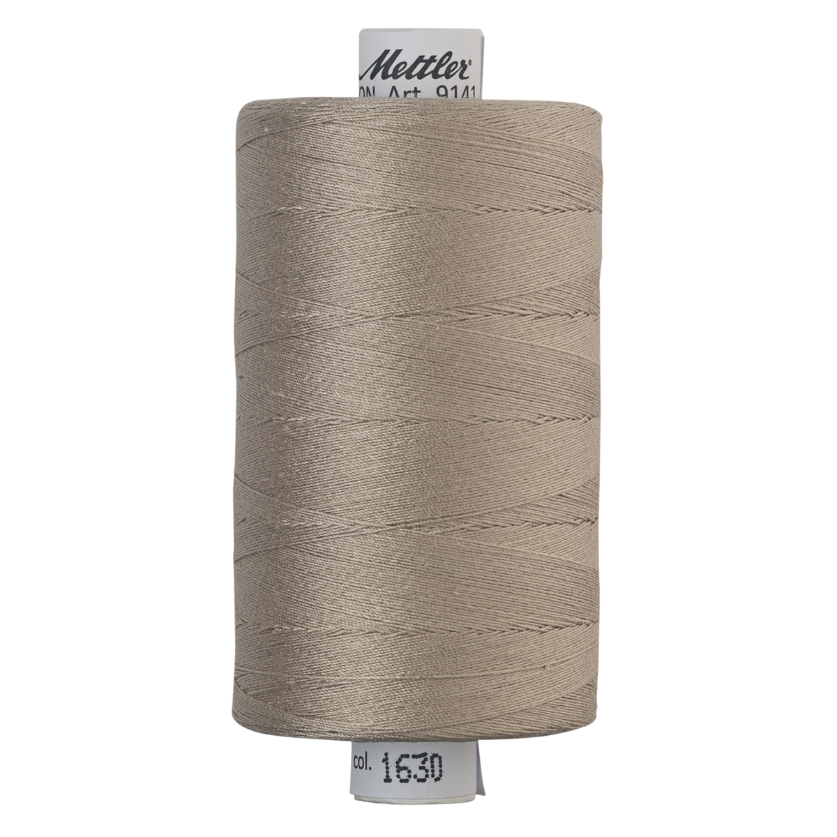 Mettler Silk Finish cotton quilting thread 40wt reel Macchiato 1630