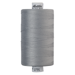 Mettler Silk Finish cotton quilting thread 40wt reel Ash 2791