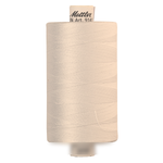 Mettler Silk Finish cotton quilting thread 40wt reel Antique White 3612