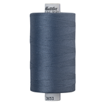 Mettler Silk Finish cotton quilting thread 40wt reel Summer Night 3653