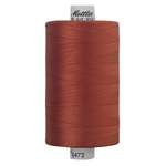 Mettler Silk Finish cotton quilting thread 40wt reel Smoked Paprika 6473