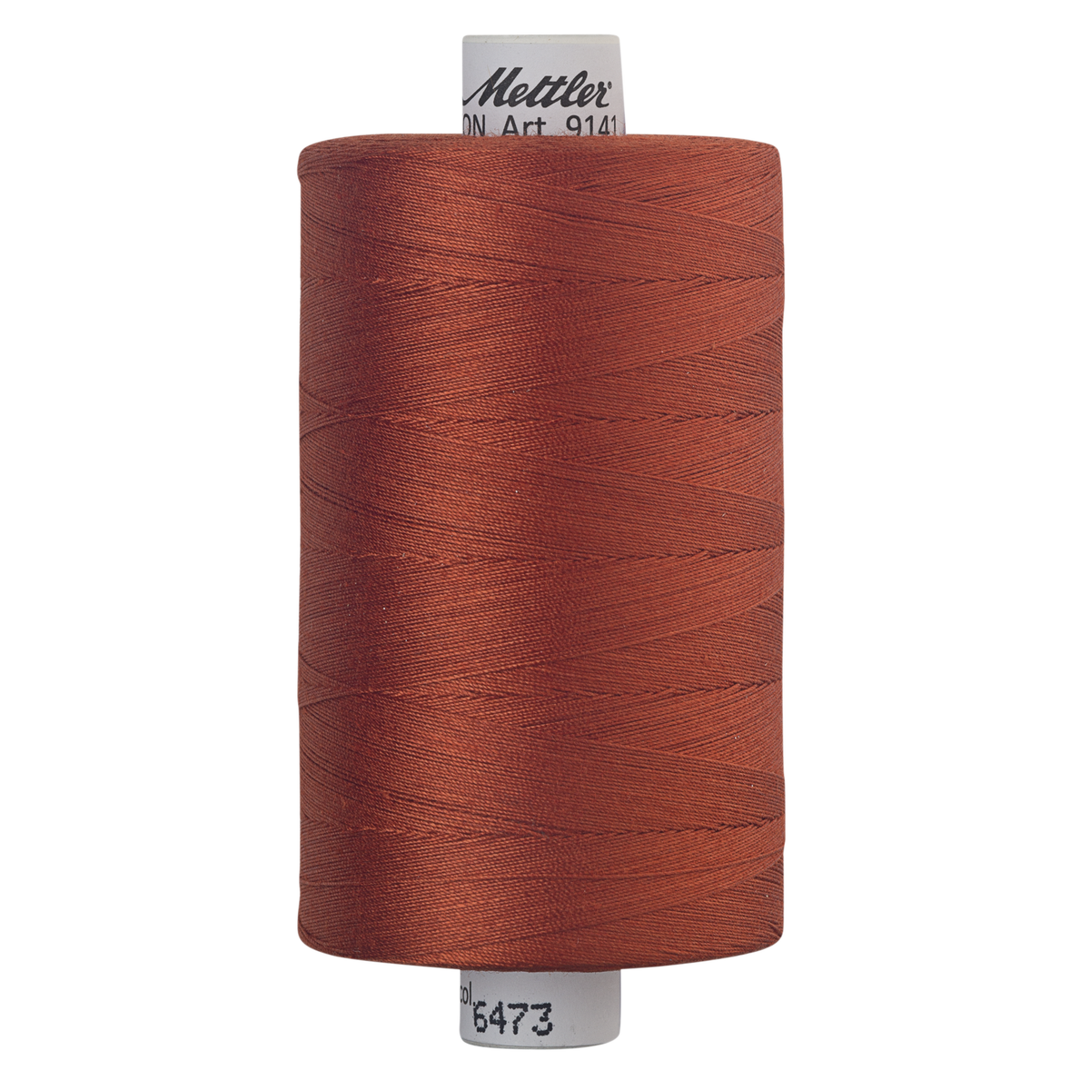 Mettler Silk Finish cotton quilting thread 40wt reel Smoked Paprika 6473