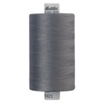Mettler Silk Finish cotton quilting thread 40wt reel Roman Silver 70421