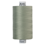 Mettler Silk Finish cotton quilting thread 40wt reel Light Matcha 7209